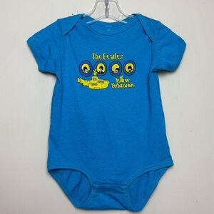 The‎ Beatles Yellow Submarine Baby 18 Months Bodysuit Blue